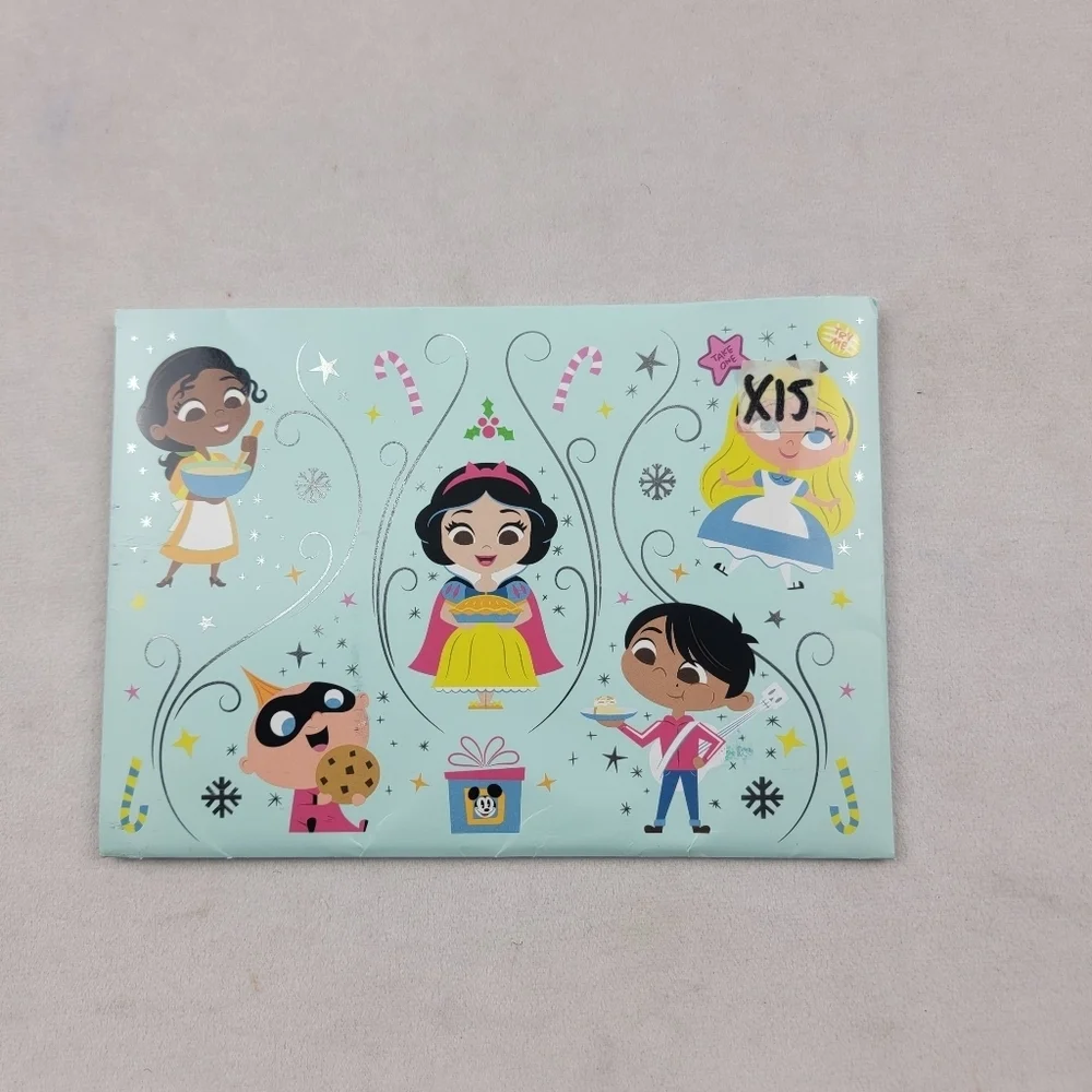New‎ Disney Passholder set of 4 recipe cards, 4 stencils and envelope
